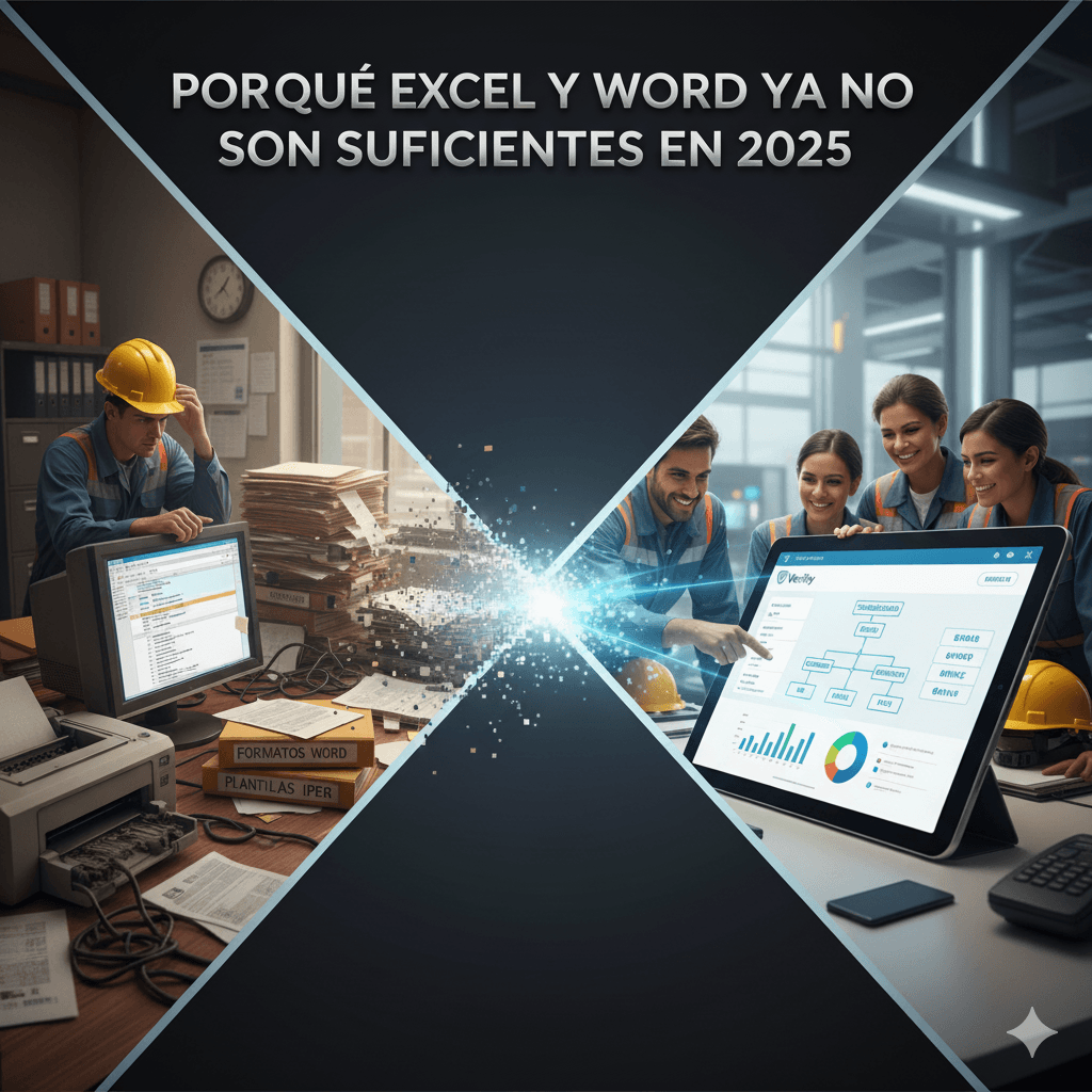 Imagen de portada para Por qué Excel, Word y las Plantillas SG-SST ya no son útiles en 2025: Conozca la nueva era del Software SST
