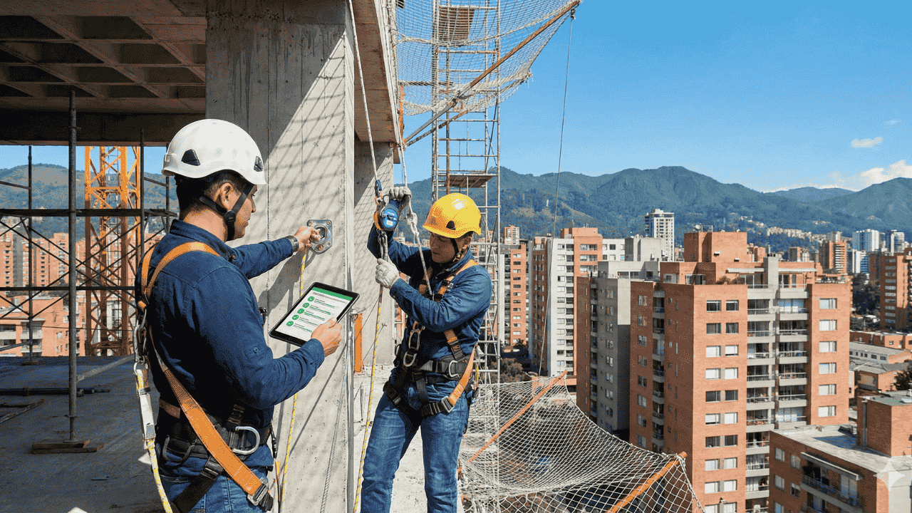 Imagen de portada para Certificación Trabajo en Alturas Colombia 2026: Requisitos