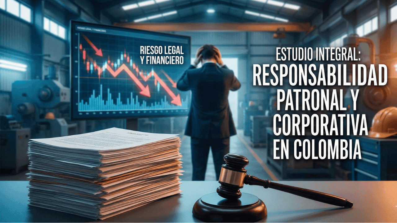 Imagen de portada para Estudio Integral sobre la Responsabilidad Patronal y Corporativa ante la Ausencia de Aseguramiento y Capacitación en Accidentes Laborales y de Terceros en Colombia: Implicaciones Jurídicas, Financieras y Penales