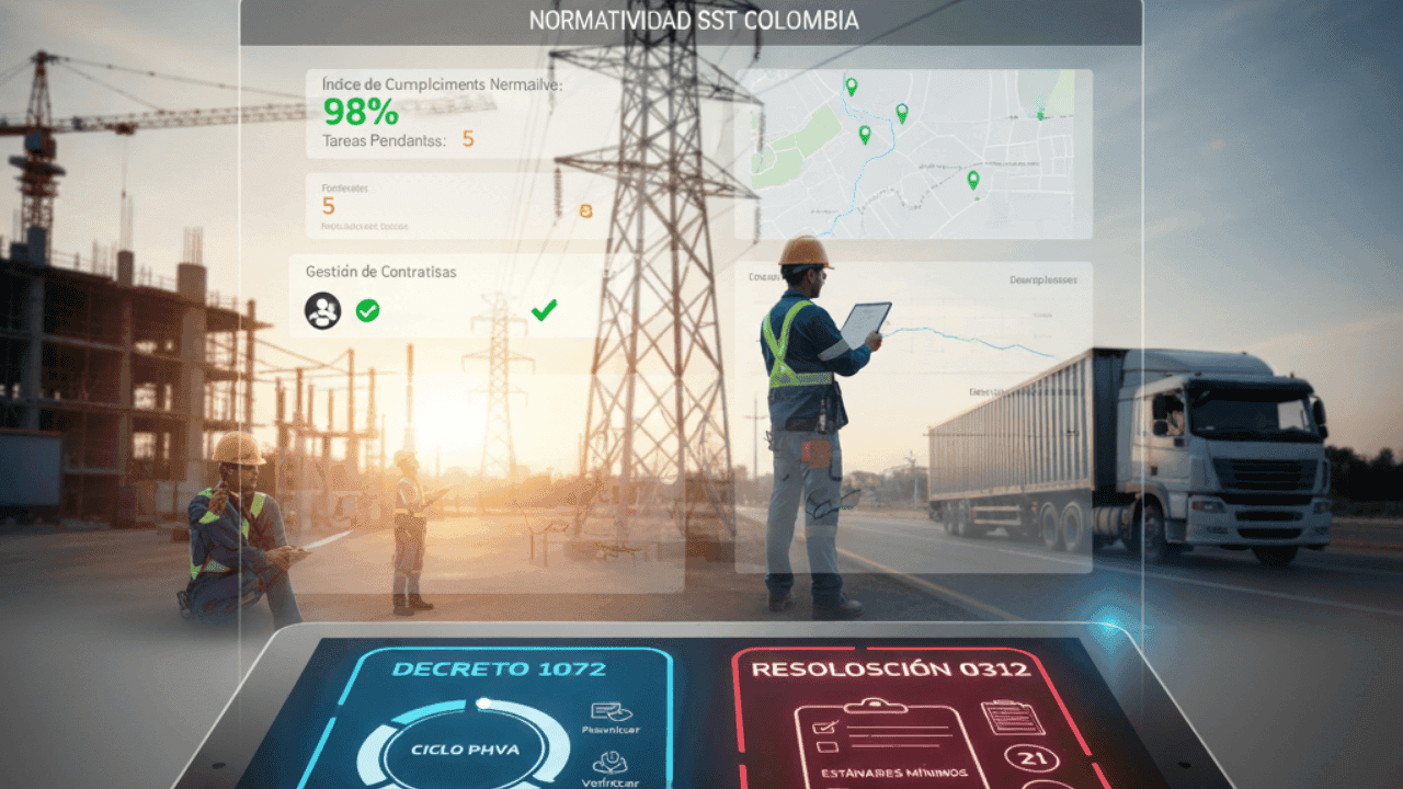 Imagen de portada para Un recorrido por el decreto 1072 y la resolución 0312 las bases normativas del SG SST en Colombia